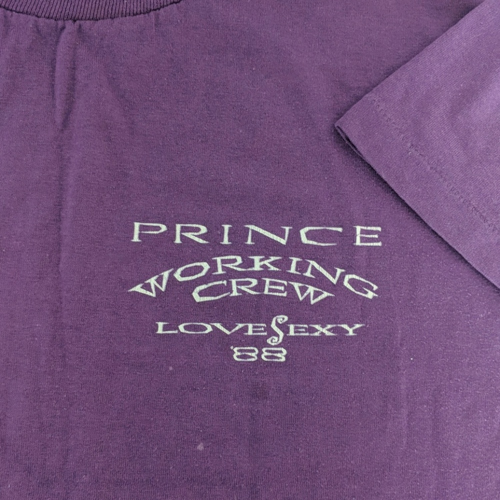 INSANELY RARE '88 Prince LoveSexy Crew tshirt - Picture 2 of 2